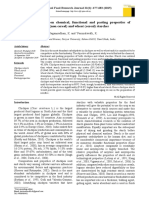 Comparative Study On Chemical, Functional and Pasting Properties of Chickpea (Non Cereal) and Wheat (Cereal) Starches