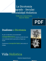 Cap. III La Dicotomía Sagrado - Secular