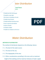 Water Distribution