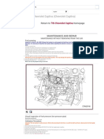 Chevrolet Captiva Service Manual. MAINTENANCE AND REPAIR.