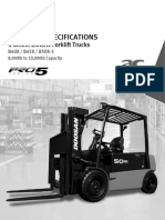 4 Wheel Electric Forklift Specs