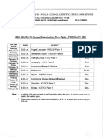 ICSE Board Scheme PDF