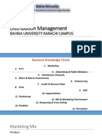 Distribution Management - Lecture 1