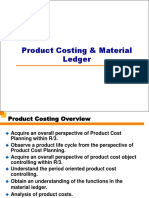 ProductCosting Material Ledger