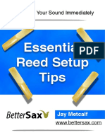 10 Essential Reed Setup Tips BetterSax