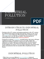 Industrial Pollution Lecture 1