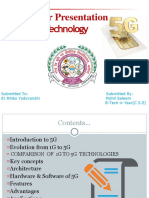 Presentation On 5G Technology