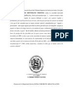 Caracter No Salarial Del Bono de Productividad (Giulio Mettimano Timoteo vs. Constructora Vialpa, S.A.)