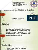 Diagrama de Cajas y Bigotes