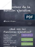 (M3) - (DR. DANIEL VÁSQUEZ) Trastornos de La Función Ejecutiva - Evaluación e Intervención en El Aula