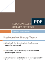 Psychoanalytic Litt