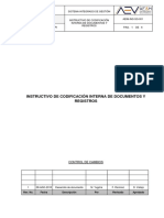 AEIM-INS-SG-001-1 Codificación de Documentos