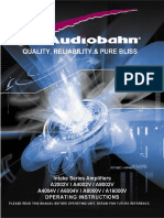 Audiobahn A2002V User Manual PDF