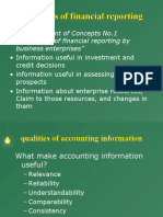 Objectives of Financial Reporting Objectives of Financial Reporting