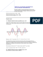 Crecimiento y Decrecimiento de Funciones Trigonométricas