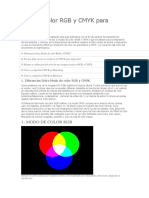 Guía de Color RGB y CMYK para Imprenta