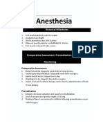 Anaesthesia LMRP 2019