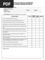 Autoevaluacion Padres PDF