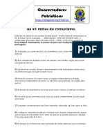 As 45 Metas Do Comunismo PDF