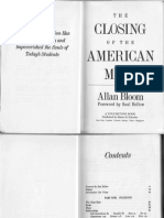 Bloom, The Closing of The American Mind-1 PDF