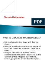 Lecture 1 Discrete