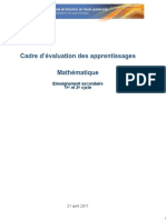 Ce Pfeq Mathematique-Secondaire 2011