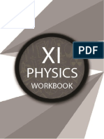 Class XI - Physics Workbook PDF