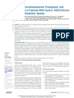 VTE Profilaxis in Cancer