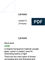 Lenses: Lesson 5 (3 Hours)