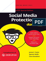 Social Media Protection For Dummies ZeroFOX Special Edition