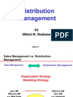 Distribution Management: by Milind M. Shahane