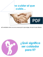 Cómo Cuidar Al Que Cuida