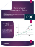 3.9 Interpretación Geométrica y Física