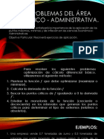 3.20 Problemas Del Área Económico - Administrativa