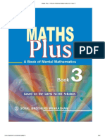 Mental Mathematics For ClassIII PDF