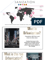 Urbanization and Risk - Challenges and Opportunities