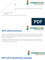 Matlab Assignment Help