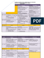 Programa Oficial Del Congreso Medico Primer Nivel 