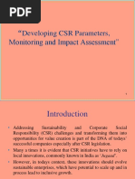 Evaluation Impact CSR