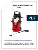 Pressure Washer Machine