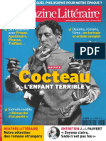 Le Nouveau Magazine Littéraire - Cocteau L'Enfante Terrible