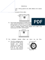 Boletín Problemas Tema 5 - Estatica