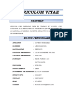 Curriculum Vitae