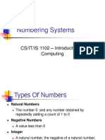 Numbering Systems