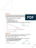 Matematicas Resueltos (Soluciones) Triangulos 1º Bachillerato Ciencias de La Naturaleza