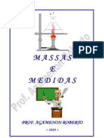 Cálculos de Massas e Medidas - Prof° Agamenon Roberto