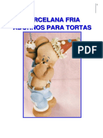 Porcelana Fria-Adornos para Tortas