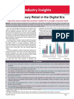 Global Luxury Retail in The Digital Era