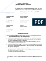 SAIS REGISTRATION PROCEDURE 2ND Sem 2019-2020