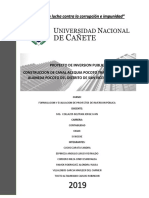 Estudio de Evaluación de Proyecto de Inversión Pública.